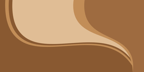Abstract golden smooth wave background. vector illustrations