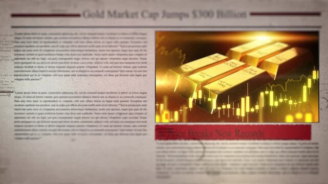 Gold Market Cap Jumps $300 Billion as Price Breaks New Records in 2025 headlines trend in gold