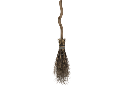 broom isolated on white - Powered by Adobe