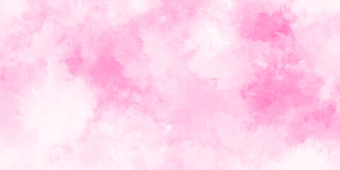 Fototapeta premium Stain artistic hand painted texture of pink, purple pastel hand paint watercolor of pink texture. pink watercolor texture. bright and shiny lovely soft texture. watercolor background concept, vector.
