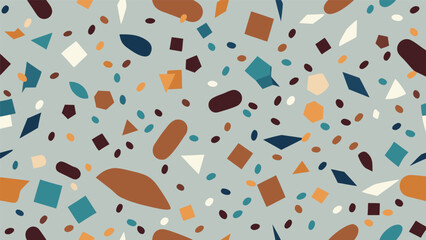 A vibrant background filled with an assortment of colorful confetti scattered throughout..eps