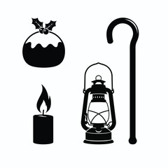 Abstract geometric composition with vibrant color palette and clean lines