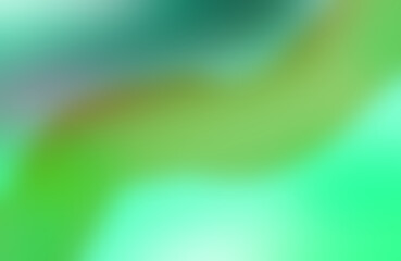 Abstract soft focus background with vibrant green and teal color gradients creating a serene and organic visual texture perfect for design elements and digital art
