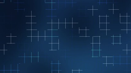 Dark blue background with glowing grid lines and abstract light elements perfect for global technology celebrations digital innovation events and modern futuristic design themes