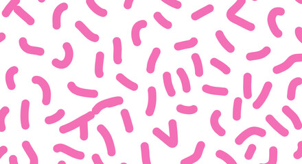 Retro sprinkles background a playful memphis style design for party invitations and cheerful website backgrounds evoking a fun 80s aesthetic with a bold vibrant vibe.