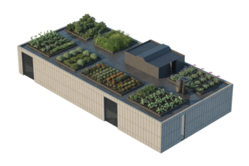 3d render of a house