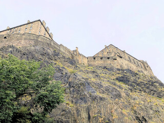 A view of Edinburgh Castle in Scotland