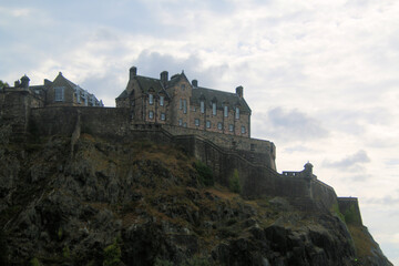 A view of Edinburgh Castle in Scotland