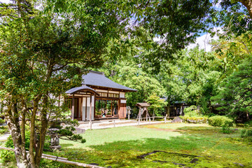 山形河北町の紅花資料館の静かなたたずまい
