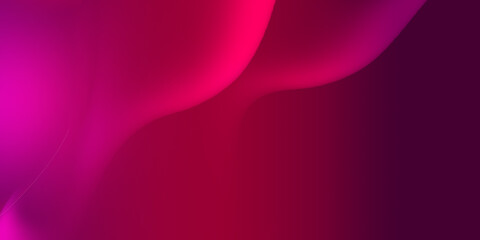 Illustration in the style of wave-shaped patterns with red gradient for online work and presentations