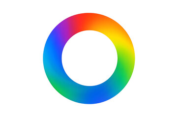 number eight made of colorful splashes