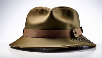 Fototapeta premium a classic hunting cap with a timeless design on a white background