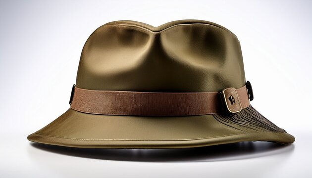 a classic hunting cap with a timeless design on a white background