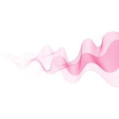 Elegant abstract pink wavy gradient design dynamically flowing across the space. Eps 10