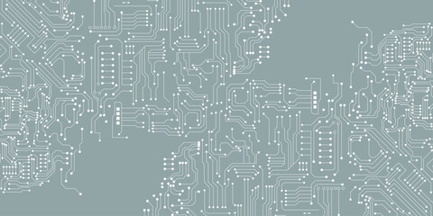 Vector illustrations of futuristic digital technology and digital communications for hi-tech advertising artwork.