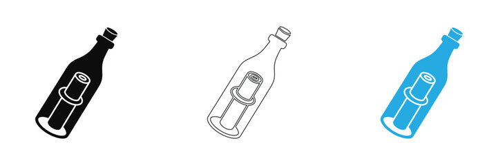 Unlock hidden stories and urgent dispatches contained within this iconic corked bottle, symbolizing communication and adventure for your next project.