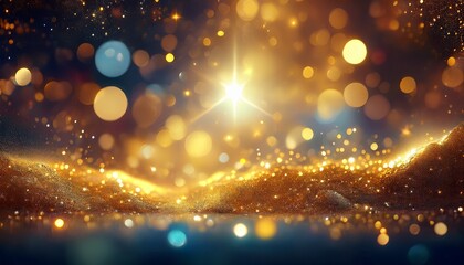 fond brillant avec paillettes et ambiance magique