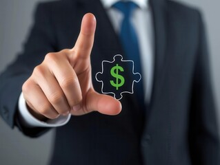 Business success strategies financial growth insights office image professional conceptual