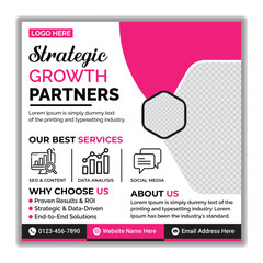 Clean and professional flyer layout, Corporate marketing poster design, Event poster with speakers section, Editable annual meeting flyer, Professional workshop flyer design