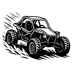 dune buggy in action