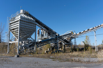 Fototapeta premium An old lime production plant