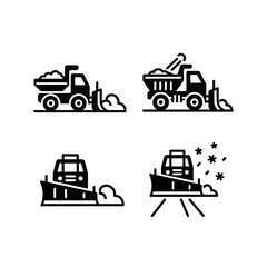 Snowplow Clearing Street, Winter Road Maintenance and Safety