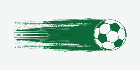 blank soccer field banner. vector art © MOH