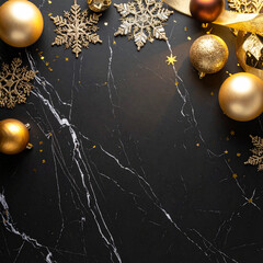 Festive holiday decorations elegant setting photo indoor close-up celebration