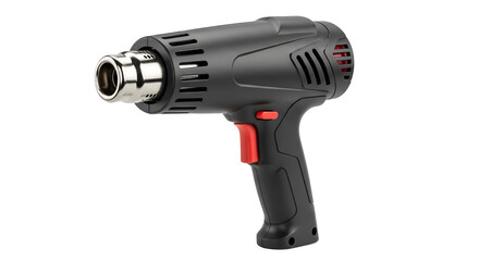Industrial Heat Gun: A high-powered heat gun, with its robust build and ergonomic design, stands ready for industrial and DIY applications. The nozzle is ready to direct focused heat with precision.