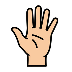 Fototapeta premium Hand Gestures Icon
