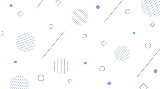 Simple and cute geometric business background