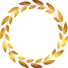 Laurel wreath element