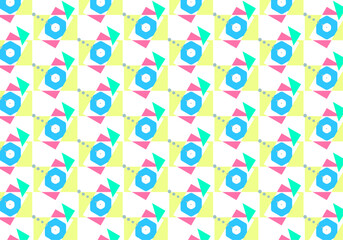 POPでおしゃれな柄