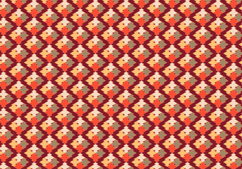 POPでおしゃれな和柄　松皮菱