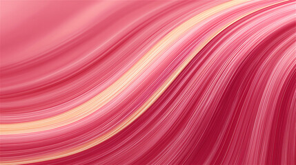 Fototapeta premium Abstract pink and yellow flowing waves background, symbolizing motion, energy and modern creative design.