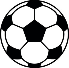 Fototapeta premium soccer ball vector illustration