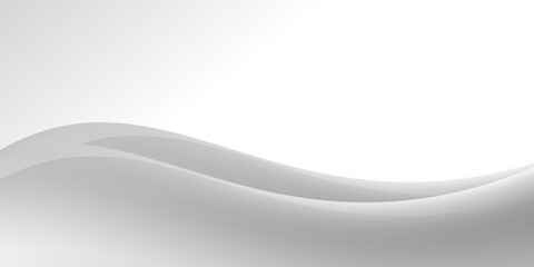 Vector gray line background curve element with white space for text and message design, overlapping layers, vector, modern abstract design vector. eps 10