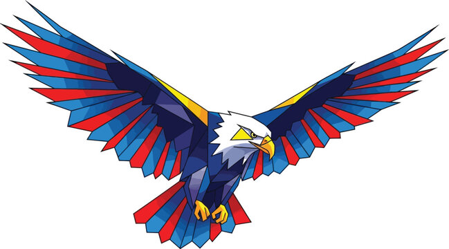 Eagle bird flight freedom patriotic america usa symbol wings soar fly power