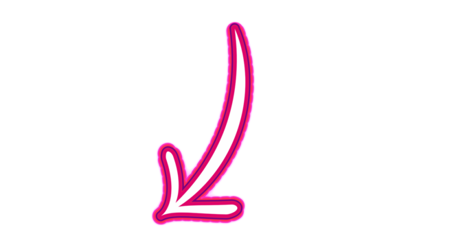 High transparent neon arrows - Powered by Adobe