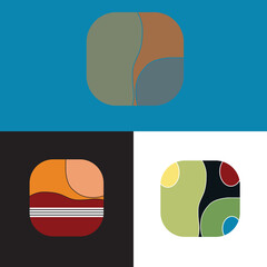 logo set design illustration