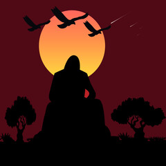 night design illustration