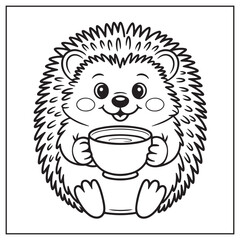 Fall Into Autumn coloring pages 