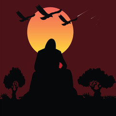 night design illustration