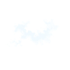 Realistic transparent sky blue mist cloud, isolated airy vapor texture with soft diffusion for overlay, poster design, and atmospheric background