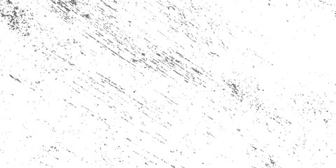 Diagonal scratched grunge texture background with distressed splatter pattern for vintage design. Abstract cracked rough surface in black and white, minimal worn vector backdrop for creative layout.