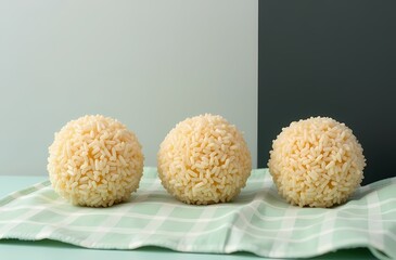 three colorful balls