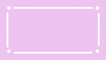 シンプルでかわいいフレーム