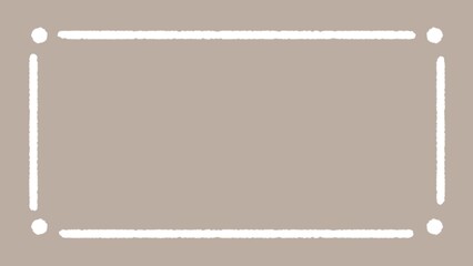 シンプルでかわいいフレーム