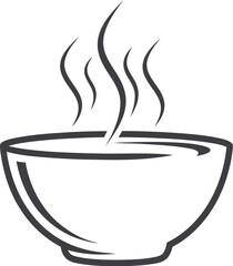 Bowl soup hot food meal steam broth dinner lunch cuisine asian ramen eat