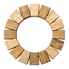 Natural Cork Ring Texture | Wine Stoppers Circle Design Element on transparent background